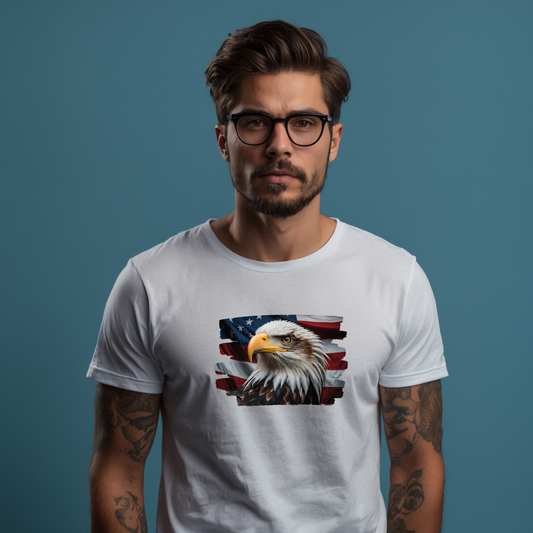 Patriotic T-shirt symbol of America