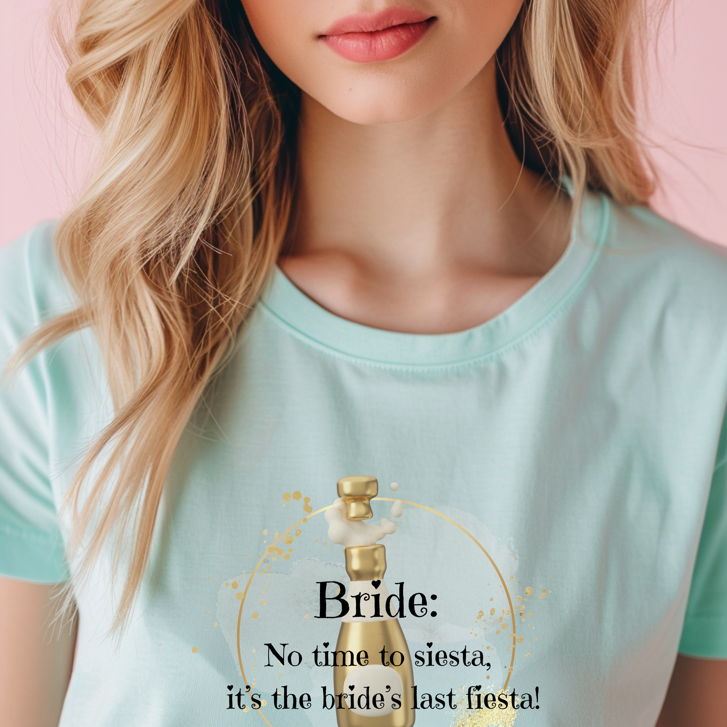 Bride's T-shirt for a bachelorette party