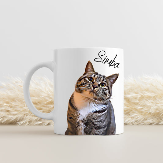 Personalized Cat Mug