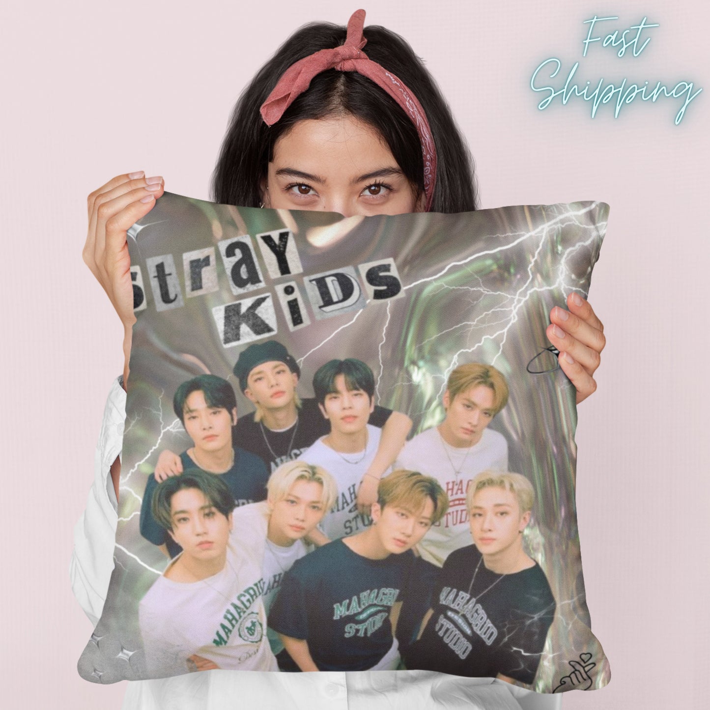 Pillow and Pillow Case For Fans SKZ Kpop