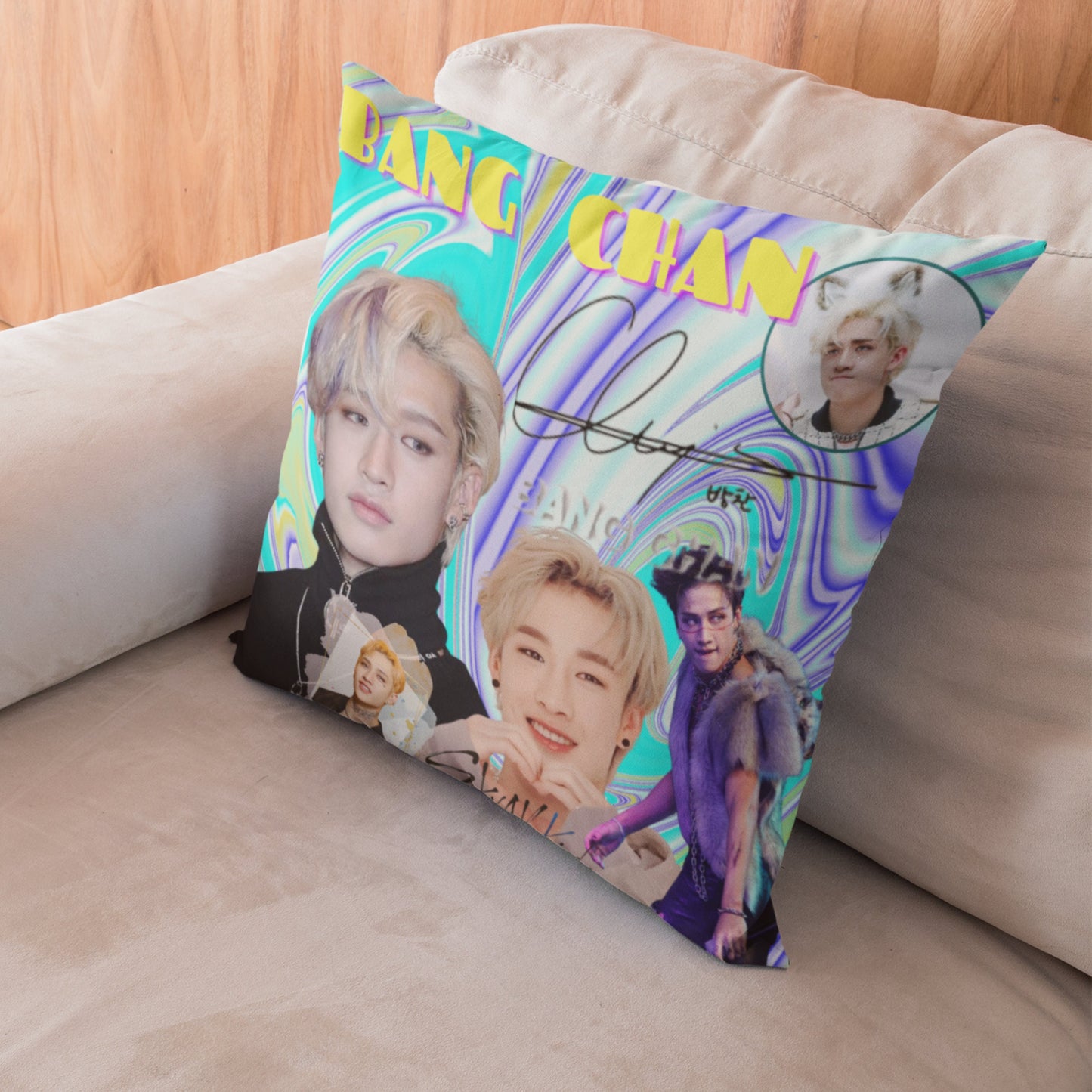 Bangchan Stray Kids Pillow